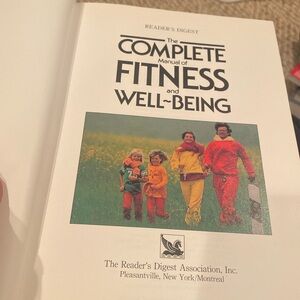 “The Complete Manual of Fitness and Well-Being,” Hardcover